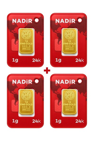 24 Ayar 4 Gram Külçe Altın