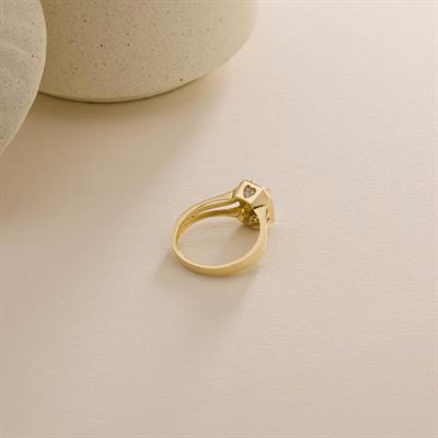 14 Ayar Altın Baget Yüzük