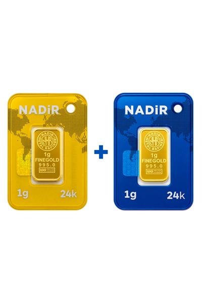 Nadir Gold 24 Ayar 2 Gram Külçe Altın