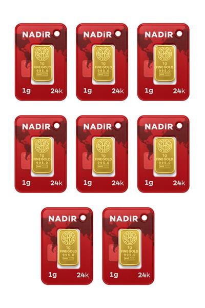 Nadir Gold 24 Ayar 8 Gram Külçe Altın