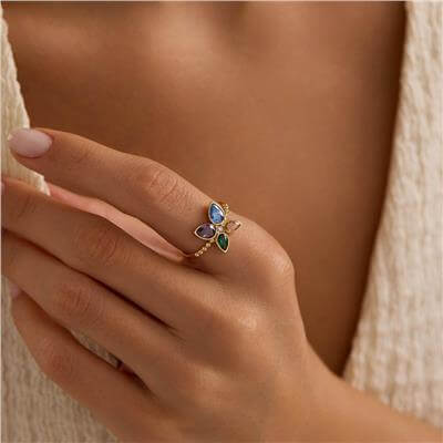 14 Ayar Minimal Yüzük