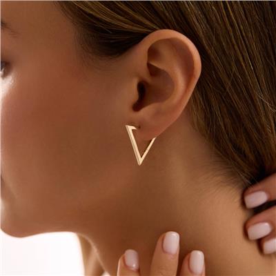 14 Ayar Tasarım Küpe