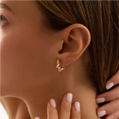 14 Ayar Tasarım Küpe