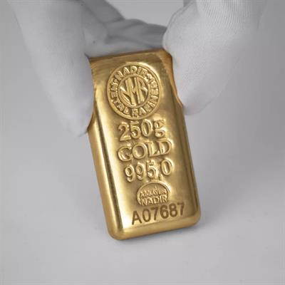 Nadir Gold 24 Ayar 250 Gram Külçe Altın