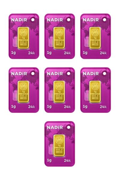 Nadir Gold 24 Ayar 7 Gram Külçe Altın