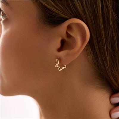 14 Ayar Tasarım Küpe