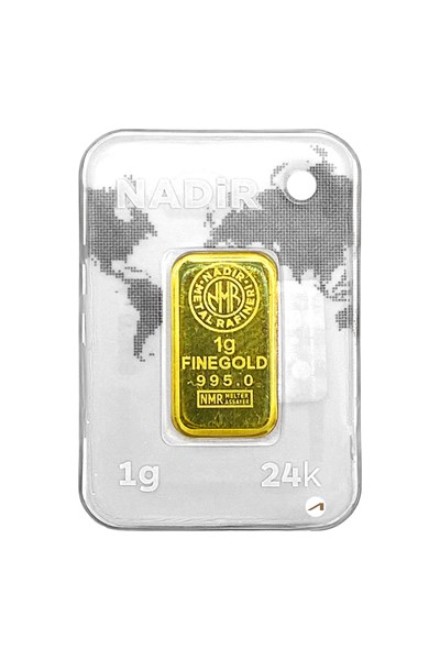 1 gr 24 Ayar Nadirgold gram Altın (DİKDÖRTGEN)