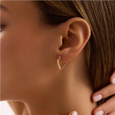 14 Ayar Tasarım Küpe