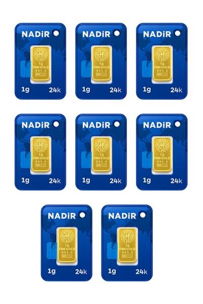 Nadir Gold 24 Ayar 8 Gram Külçe Altın