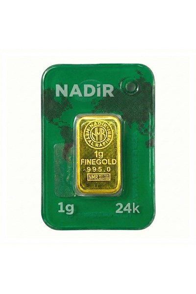 1 Gram Külçe Altın 995 Saflık Sertifikalı