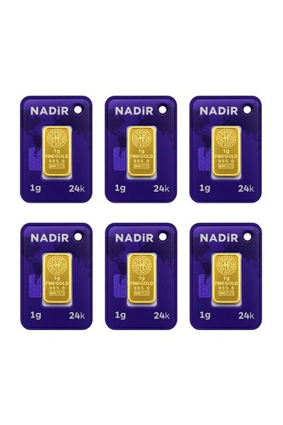 Nadir Gold 24 Ayar 6 Gram Külçe Altın