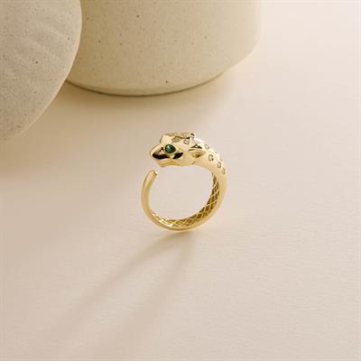 14 Ayar Tasarım Altın Yüzük