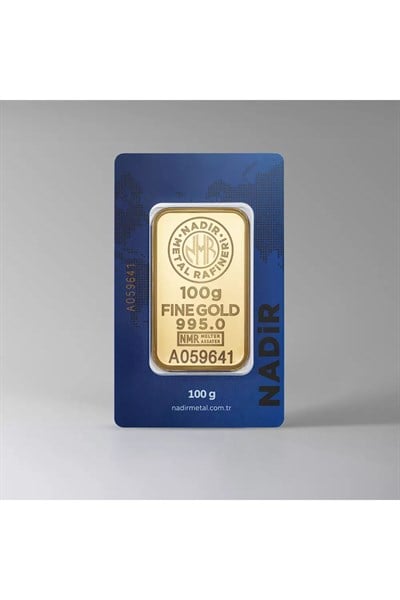 NadirGold 100 Gr Külçe Altın
