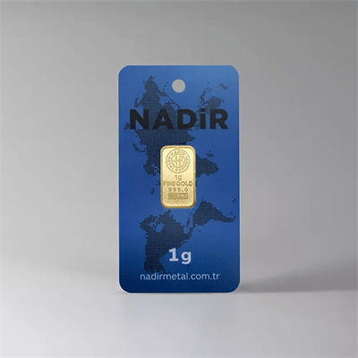 Nadir Gold 24 Ayar 1 Gram Külçe Altın