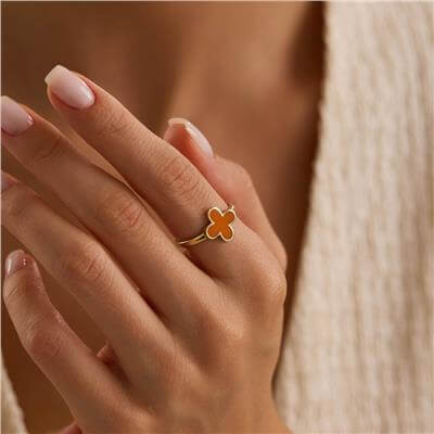 14 Ayar Minimal Yüzük