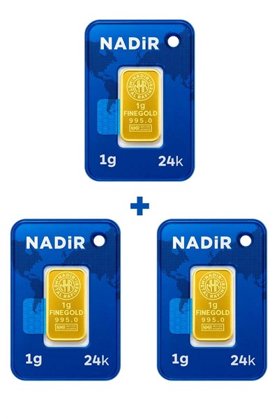 24 Ayar 3 Gram Külçe Altın