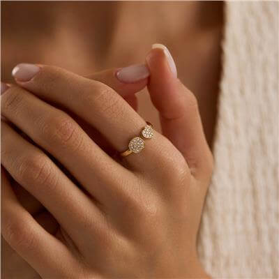 14 Ayar Minimal Yüzük