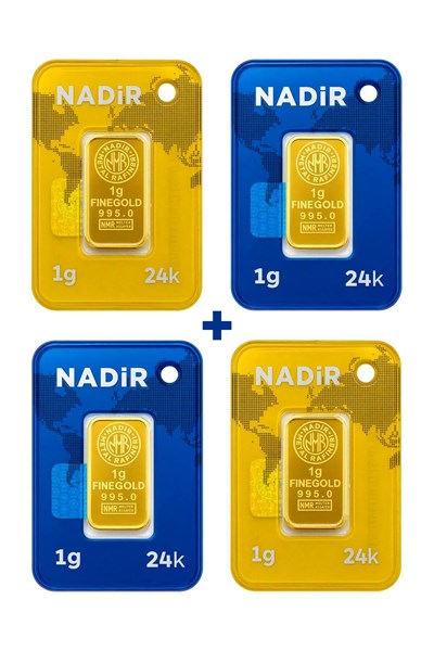 24 Ayar 4 Gram Külçe Altın