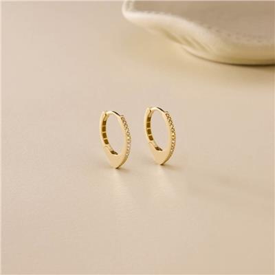 14 Ayar Tasarım Küpe