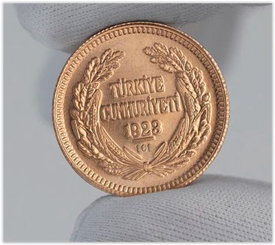 Ata Lira Altın 102. Yıl Yeni Tarihli