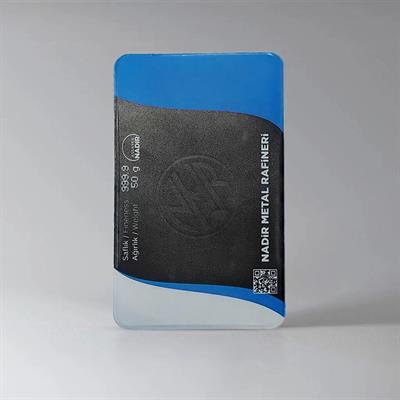 Nadir 50 Gram Külçe Gümüş