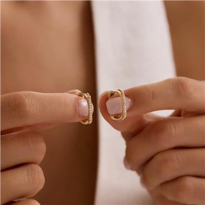 14 Ayar Tasarım Küpe