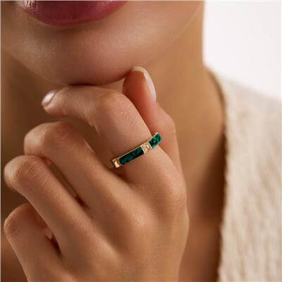 14 Ayar Minimal Yüzük