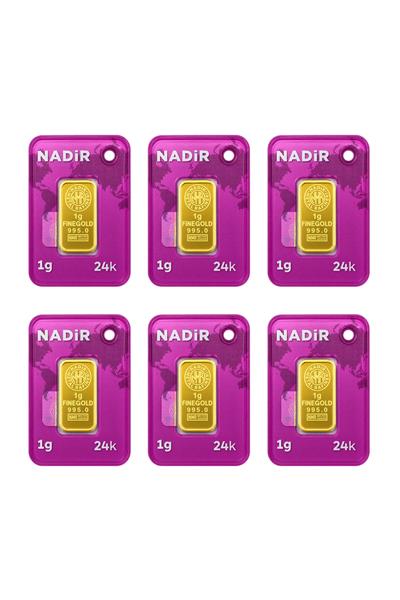 Nadir Gold 24 Ayar 6 Gram Külçe Altın