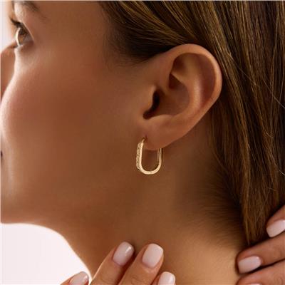 14 Ayar Tasarım Küpe