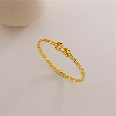 22 Ayar Düğüm Bilezik