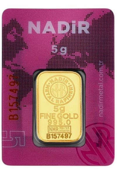 5 Gram Külçe Gram Altın 24 Ayar