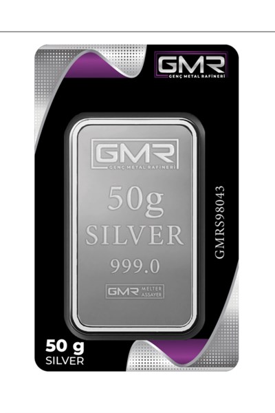 50 Gram Kulçe Gümüş (999,9)