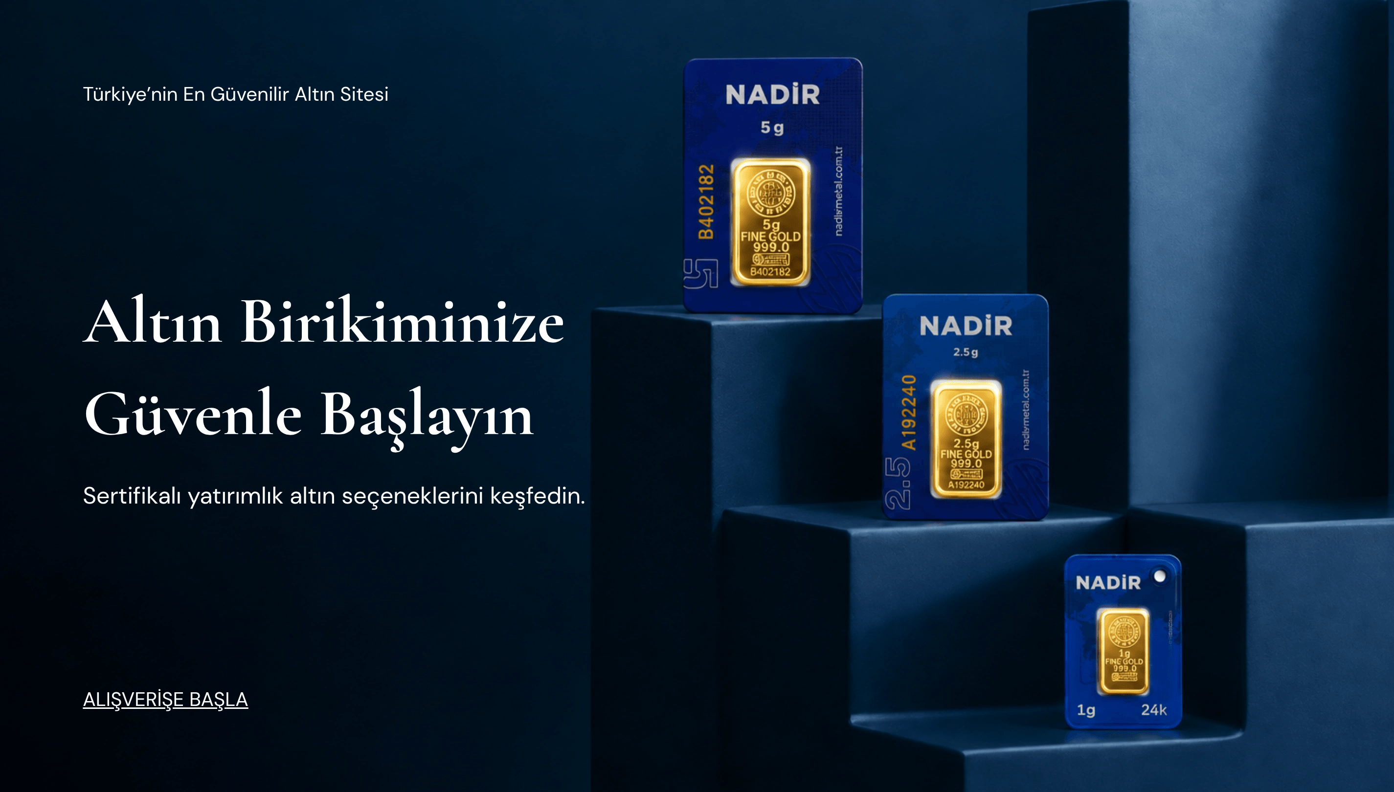 Altın birikiminize güvenle başlayın