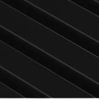 Siyah Plus Akustik Duvar Paneli – MDF 4mm Keçe 9mm Çıta
