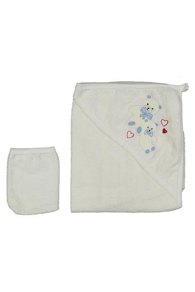 UNISEX 1/36 AY AYI NAKIŞLI DOKUMA HAVLU SİLGİ