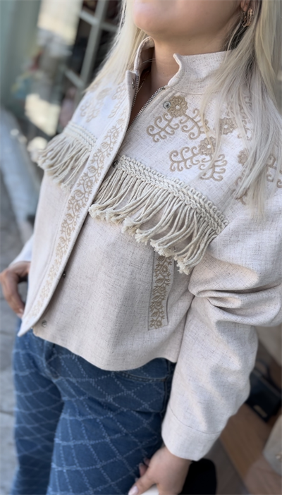 Tasarım Crop Ceket