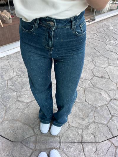 Taşlı Vintage Jean