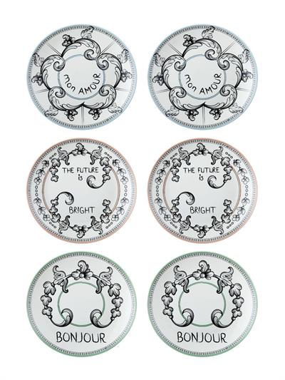 Bonjour Pasta Tabağı 6 Kişilik