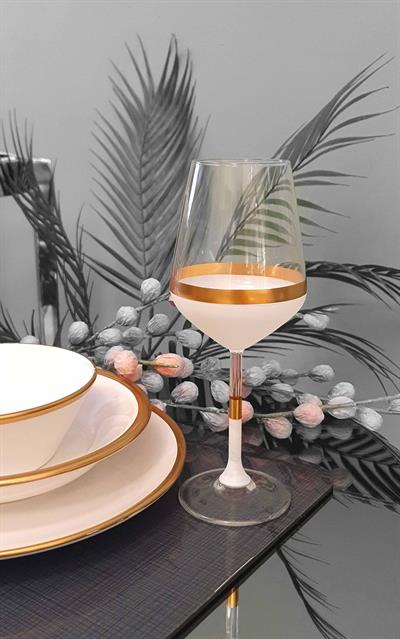 Snow Şarap Kadehi 6 Lı Set