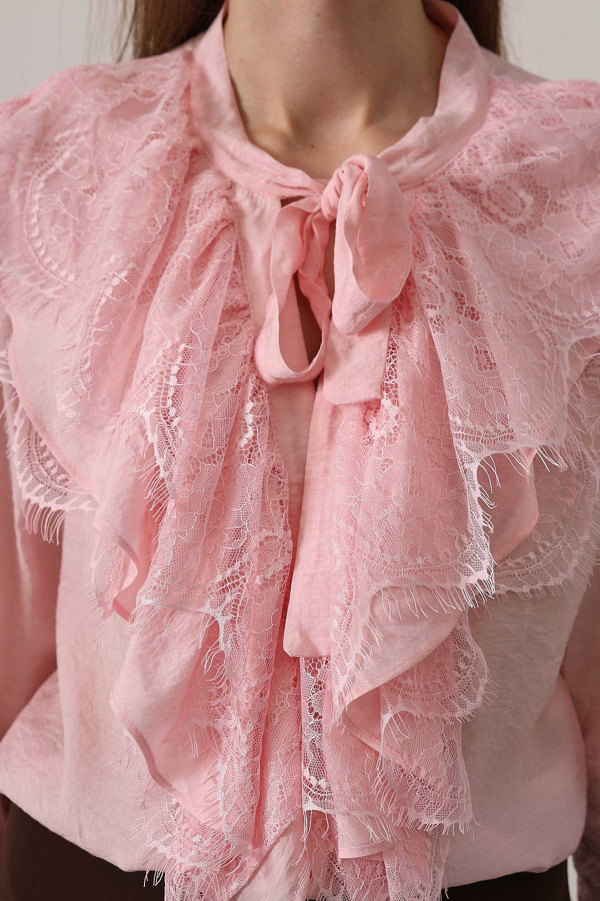 BLUZ GÖMLEK - Pembe