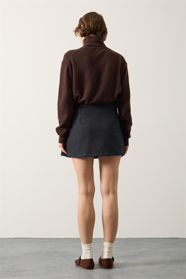 EKOSELİ ŞORT ETEK - Lacivert