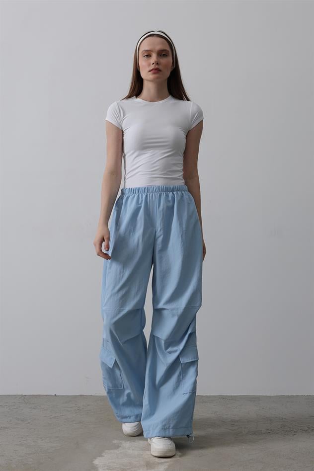 Paraşüt Cargo Pantolon - Mavi