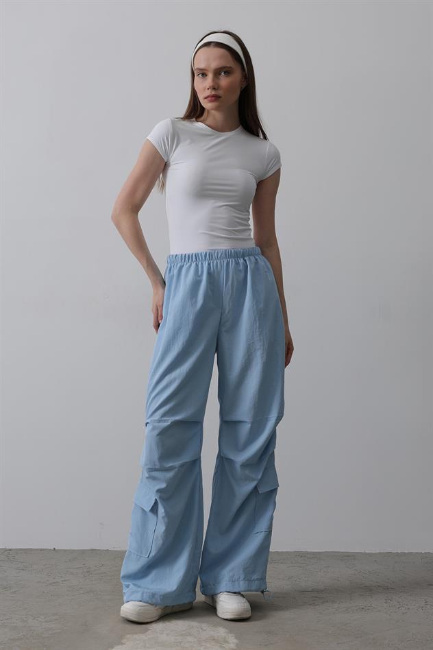 Paraşüt Cargo Pantolon - Mavi