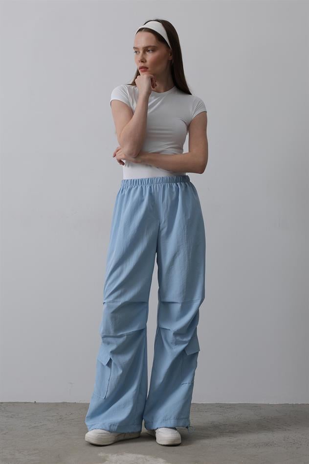 Paraşüt Cargo Pantolon - Mavi