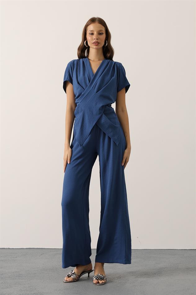 Asimetrik Kesim Takım - İndigo