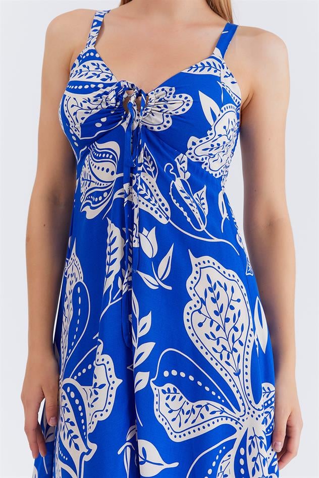 ASKILI VİSCON ELBİSE - Saks