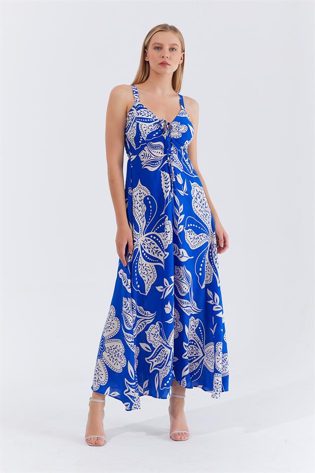 ASKILI VİSCON ELBİSE - Saks