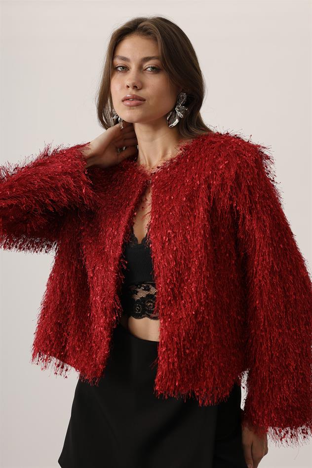 SACAKLI CEKET - Bordo