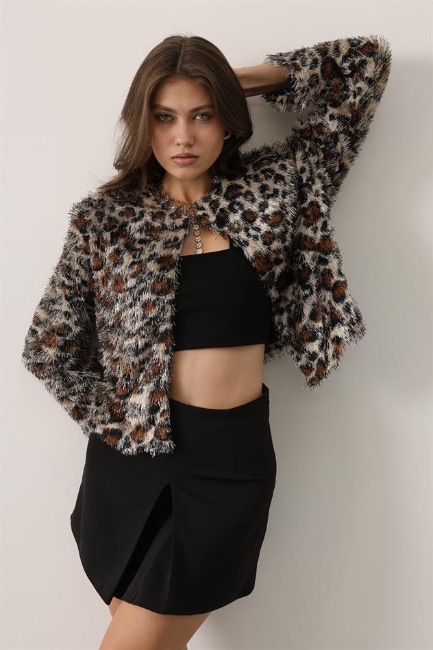 SACAKLI CEKET - Leopar