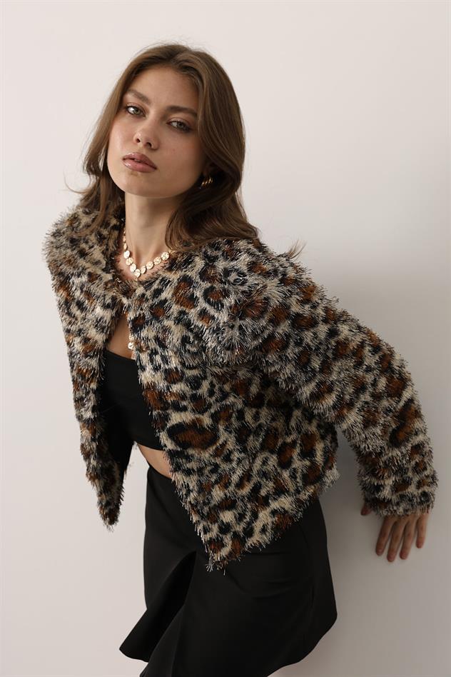 SACAKLI CEKET - Leopar